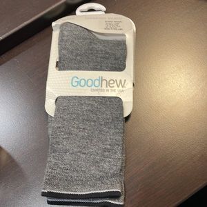 Goodhew Skinny Minnie merino wools socks in charcoal grey